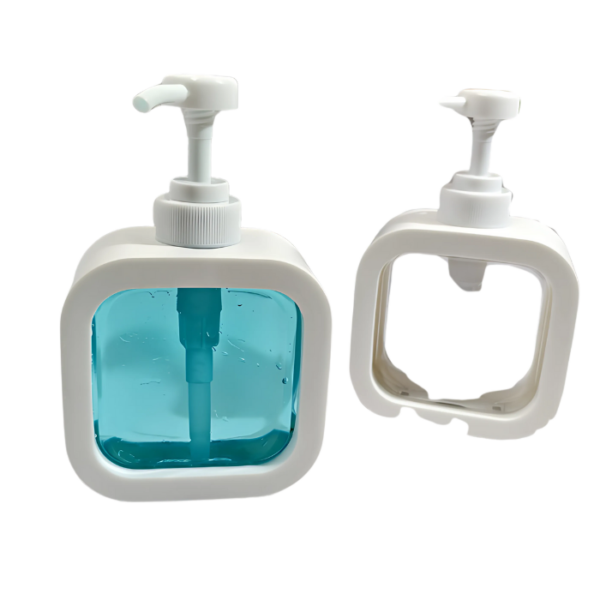 7113 SOAP DISPENSER SQAURE TRANSPARENT