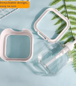 7113 SOAP DISPENSER SQAURE TRANSPARENT - Image 3