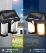 12585_solar_wall_lamp_2bulb_1pc - Image 2