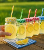 3045 MASON JAR STRAW 450ML - Image 4