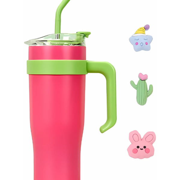 1041 MULBERRY PINK TUMBLER WITH STICKER