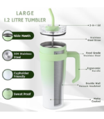 1043 SHINING GREEN TUMBLER WITH STICKER - Image 3