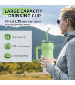 1043 SHINING GREEN TUMBLER WITH STICKER - Image 8