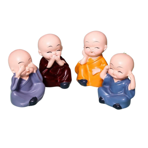 7089 4PC BUDDHA SET