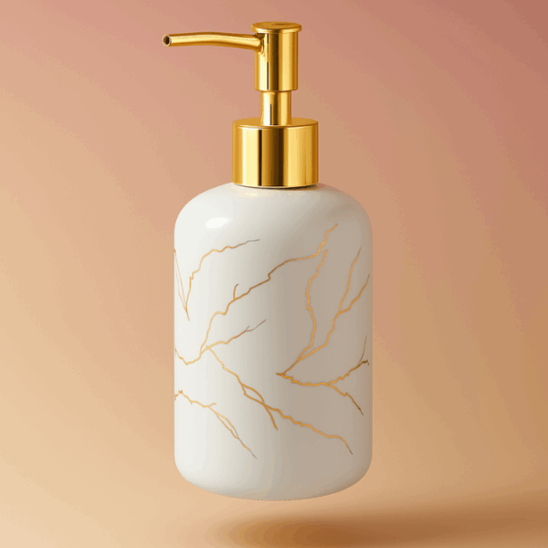 7101 SOAP DISPENSER GLOSSY WHITE H8408-400