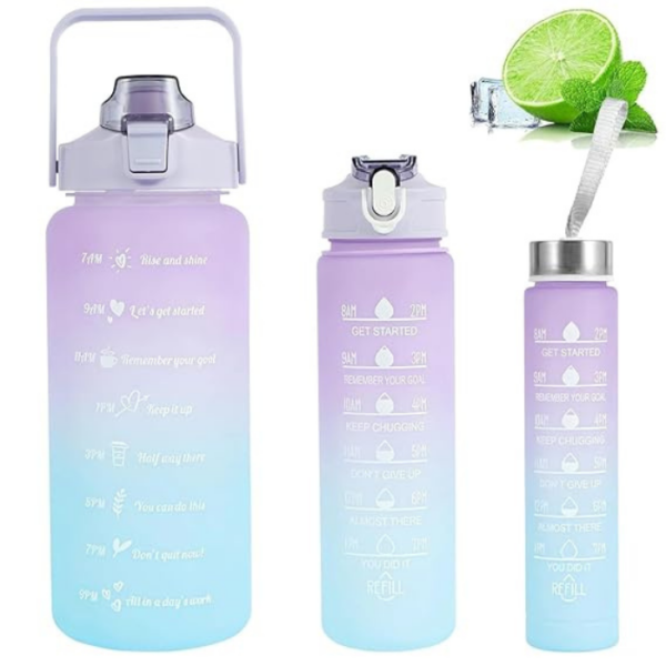 1202 MOTIVATIONAL SET OF 3 WATER BOTTLE PSB-3111