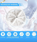 10063 USB TURBINE WASH (MINI WASHING MATCHINE) - Image 3