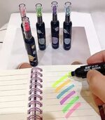 6171 WINE BOTTLE SHAPE HIGHLIGHTERS - Image 2