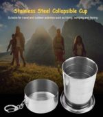 1313 FOLDABLE STEEL GLASS 75ML - Image 6