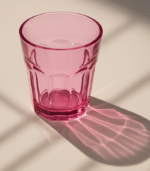 3681 RED JUICE GLASS 125ML SLY5011 - Image 2