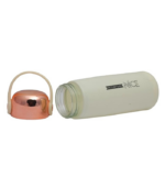 3683 GLASS BOTTLE WITH COVER H6-2007 - Image 3