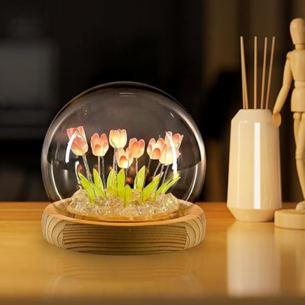 7139 TULIP LAMP ROUND