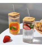 3782 SQUARE MASON 350 ML LID STRAW EPB70-1/L1 - Image 2