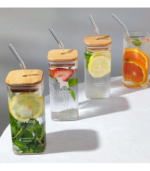 3782 SQUARE MASON 350 ML LID STRAW EPB70-1/L1 - Image 4