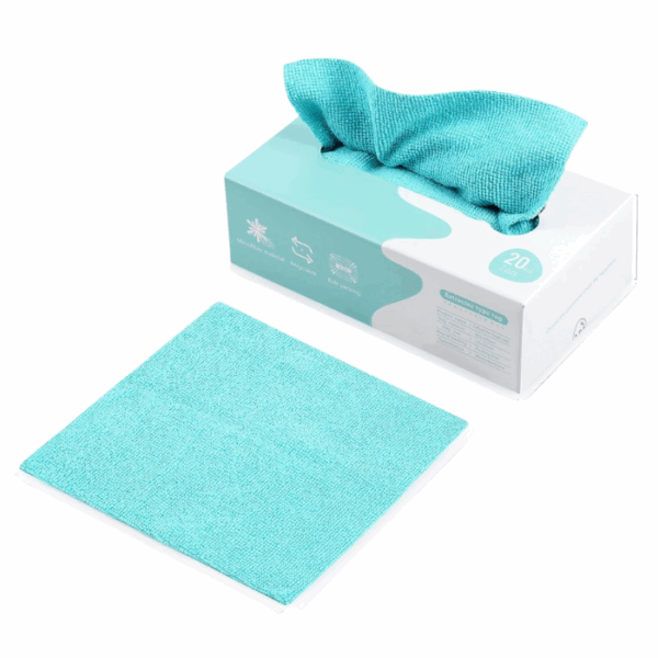 6394 MICROFIBER CLEANING CLOTH 20PCS
