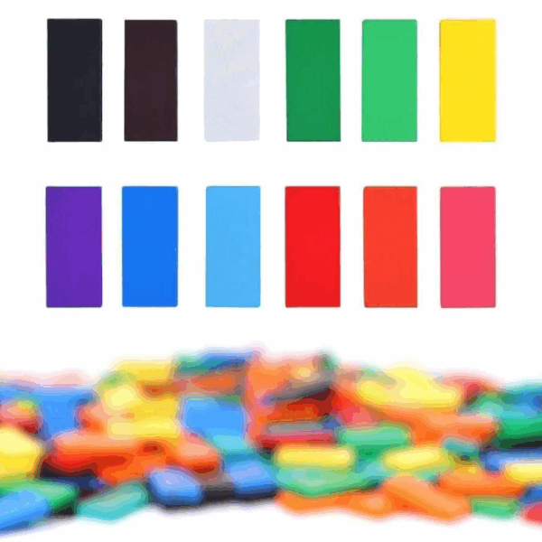 8210 COLOURFUL WOODEN BLOCK