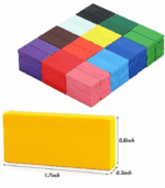8210 COLOURFUL WOODEN BLOCK - Image 2