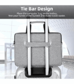 2087 SHOULDER LAPTOP BAG-SILVER-BPK-9905 - Image 3