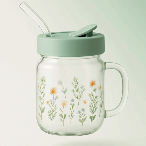 4002 FRAGRANT SUMMER 600 ML LID STRAW GPZB118