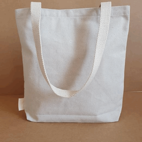 3221 CANVA TOTE WOMEN BAG (OFF WHITE)