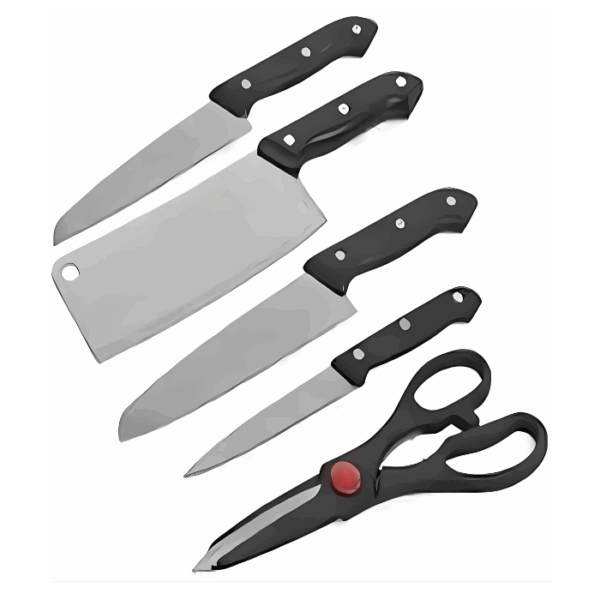 3619 5 PCS KNIFE AND ACCS SET