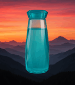 1477 DIAMOND GLASS BOTTLE - Image 4