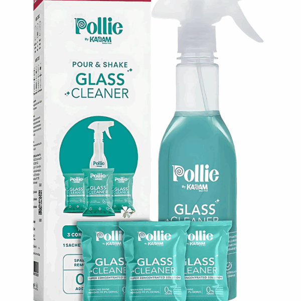9198 GLASS CLEANER 600ML BOTTLE +3SACHETS