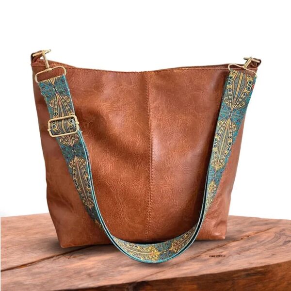 6078 WOMEN PU LEATHER BAG