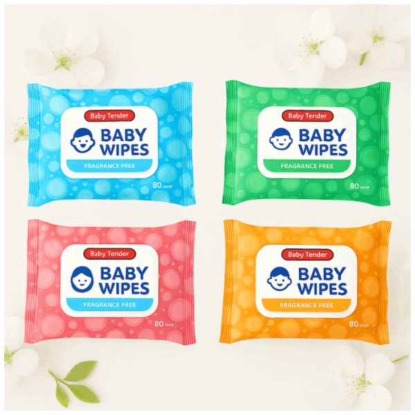 6148 BABY WIPES BABY TENDER 25 PC