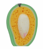 9157 MANGO SHAPE SCRUBBER SPONGE - Image 3