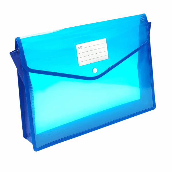 1323 PREMIER CRYSTAL CLEAR BUTTON FOLDER