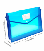 1323 PREMIER CRYSTAL CLEAR BUTTON FOLDER - Image 5