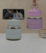 1391 320 ML GLASS BOTTLE + COVER H6-0302 - Image 3