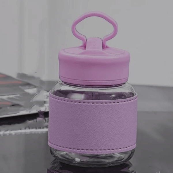 1391 320 ML GLASS BOTTLE + COVER H6-0302