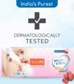 6418 TULIP BABY WIPES 72PCS - Image 4