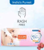 6418 TULIP BABY WIPES 72PCS - Image 5