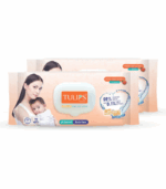6418 TULIP BABY WIPES 72PCS