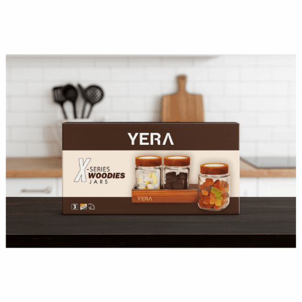 15017 YARA KSM 300 STEEL CAP SEE THRU-3 PCS WOODAN