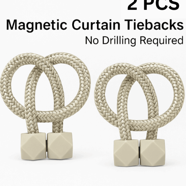 7031 MAGNETIC CURTAIN BUCKLE 2 PC B 144100
