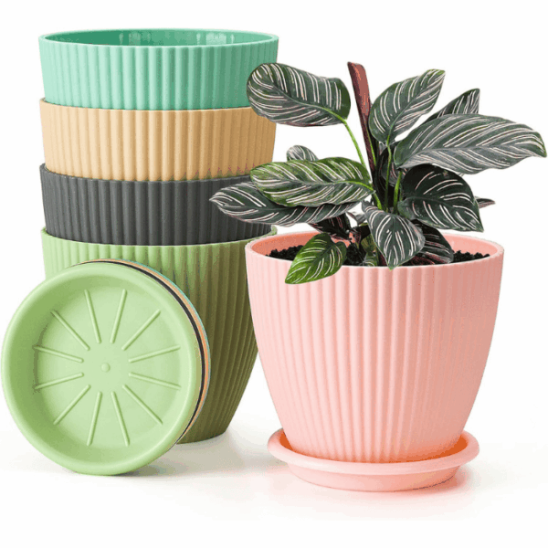 7045 FLOWER POT WITH TRAY