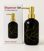 7187 300 ML BLACK SOAP DISPENSER H84080201
