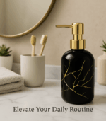 7187 300 ML BLACK SOAP DISPENSER H84080201 - Image 4