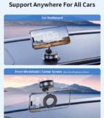 2113 MAGNETIC VACCUM PHONE HOLDER K007 - Image 4
