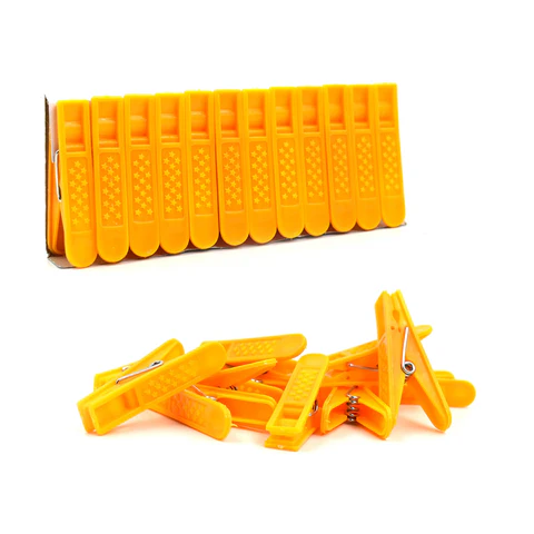 6136 12PCS SET CLOTHS CLIP