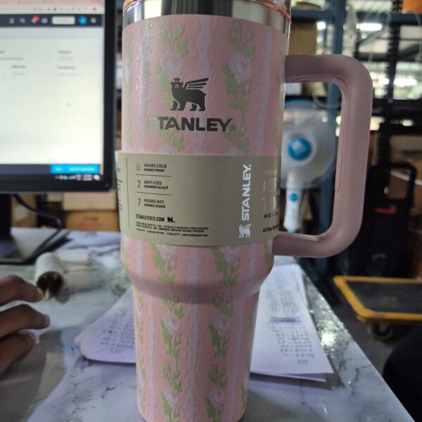 1596 TUMBLER PRINTED PINK